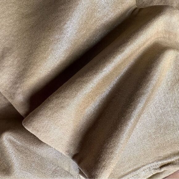 Ralph Lauren Pre-Spring Collection Sand Pearlescent Foil 160 Skinny Stretch Jean - Picture 6 of 16